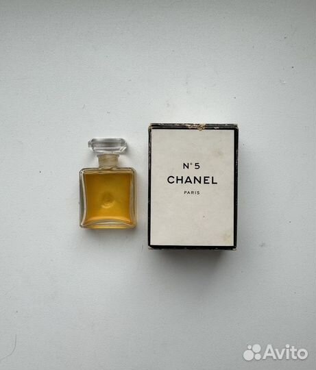 Chanel но 5 parfum духи 7 мл винтаж б/у