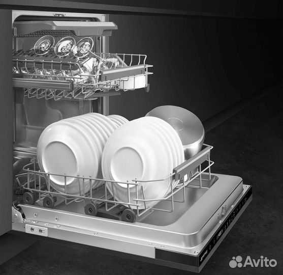 Встраиваемая посудомоечная машина Smeg ST4533IN