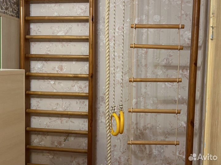 Шведская стенка деревянная бу