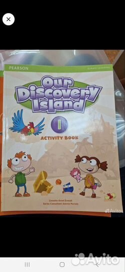 Учебник и тетрадь Our discovery island 2