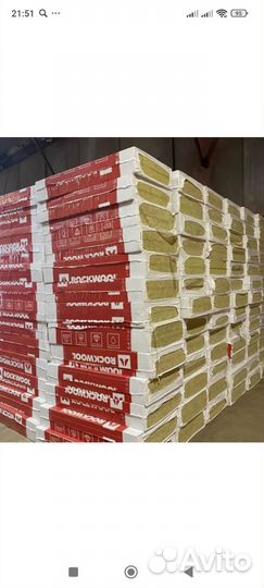 Фасадный утеплитель роквулл 100мм