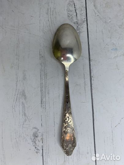 Ложка серебро 875 со звездой