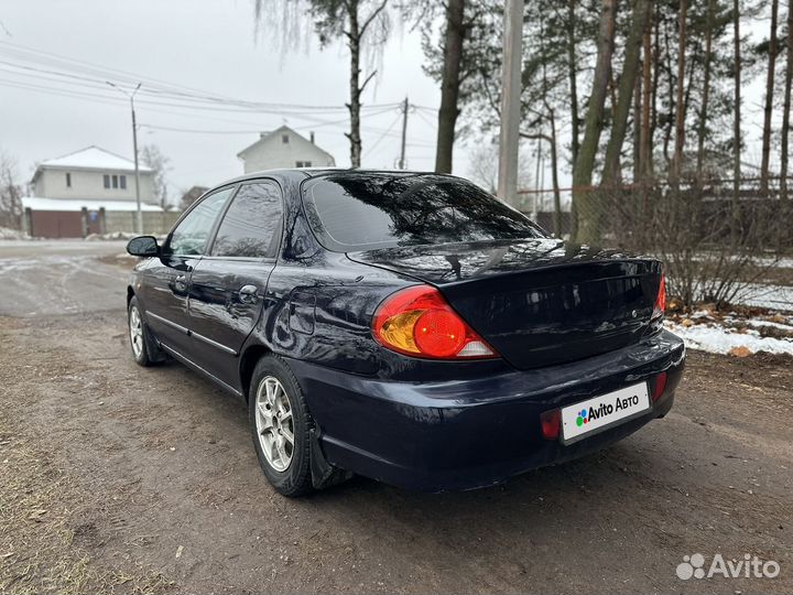 Kia Spectra 1.6 МТ, 2007, 240 000 км