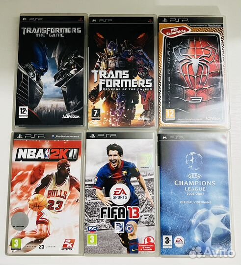 Игры для PSP