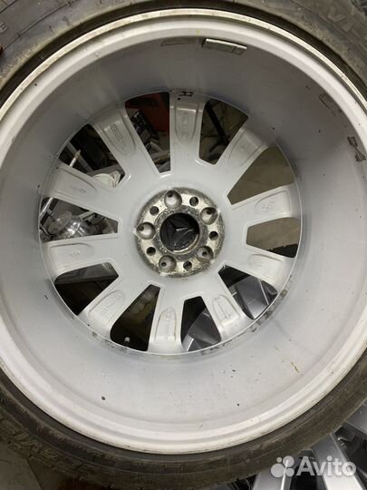 Комплект летних колес мерседес 5/112 р19 235/45