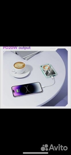 Hoco Q14 powerbank, 5000 mAh, MagSafe