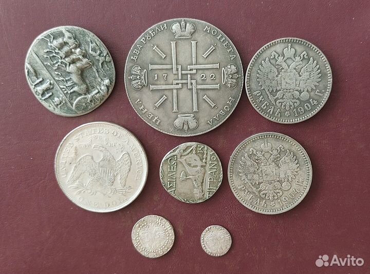 Копии монет ри и антики