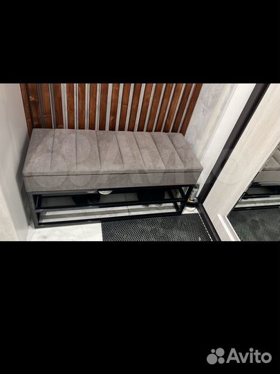 Банкетка в прихожую, обувница, пуфик