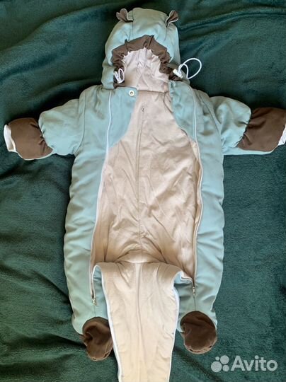 Конверт, комбинезон на выписку от +15 до -10