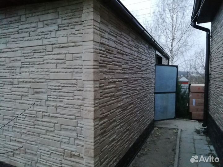Отделка сайдингом, крыши