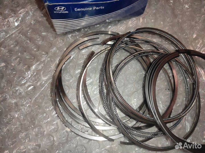 Кольца поршневые Sorento Hyundai Grand Starex 0.25