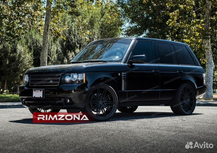 Кованые диски R23 на Range Rover Sport