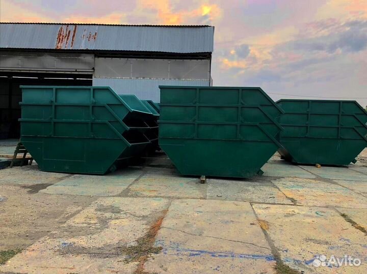 Бункер для мусора, контейнер 8 м3. Арт 14887