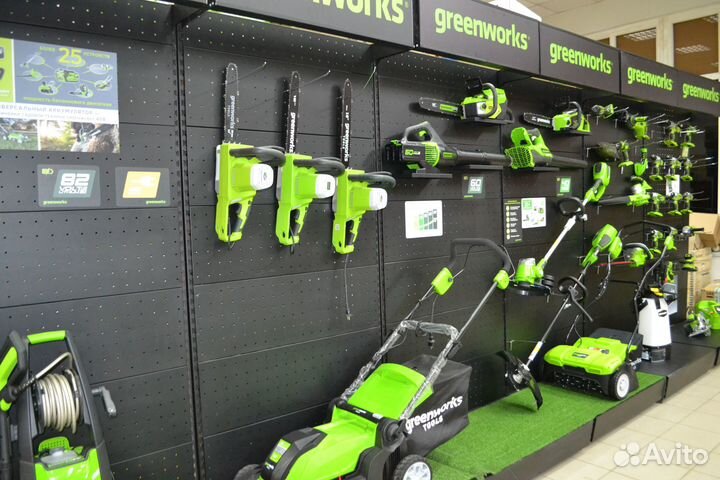 Дрель-шуруповерт ударная Greenworks 24 V 140 Н.м