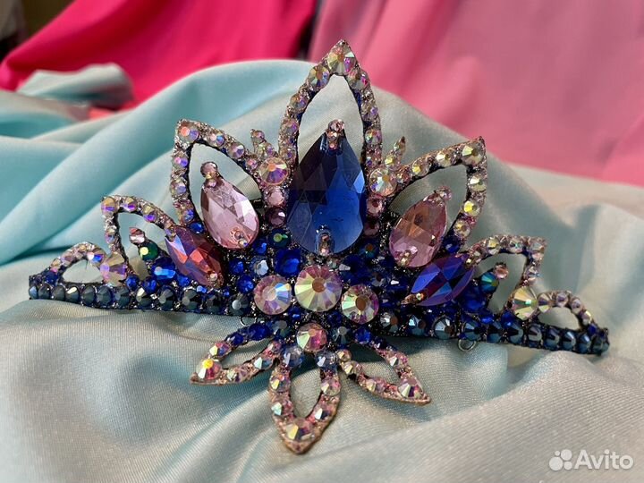 Украшение на пучок,тика,коронка на голову