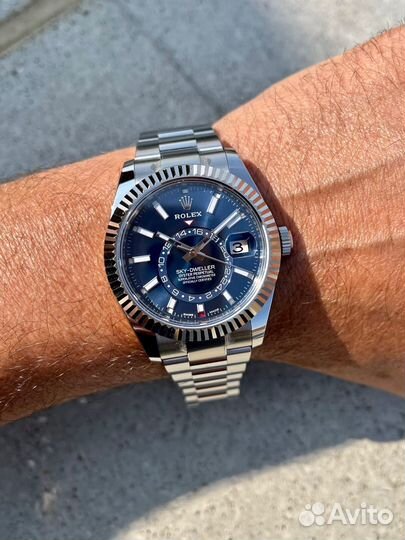 Rolex Sky-Dweller Blue Dial Oyster 42mm