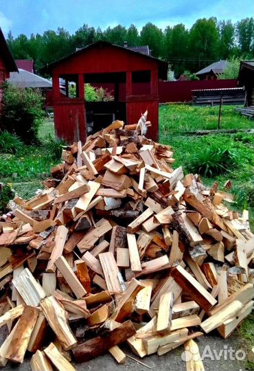 Дрова Осина подготовленные с доставкой любого объе