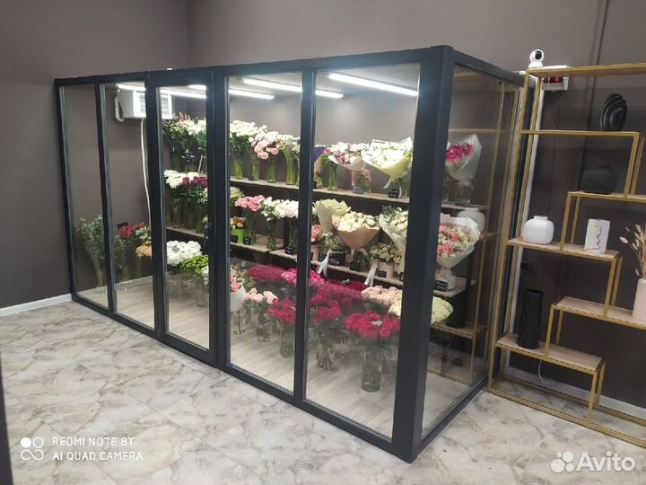 Холодильная камера для цветов Новая