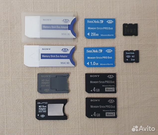 Карта памяти Memory stick