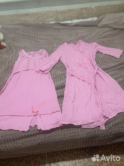 Пенюар с халатом