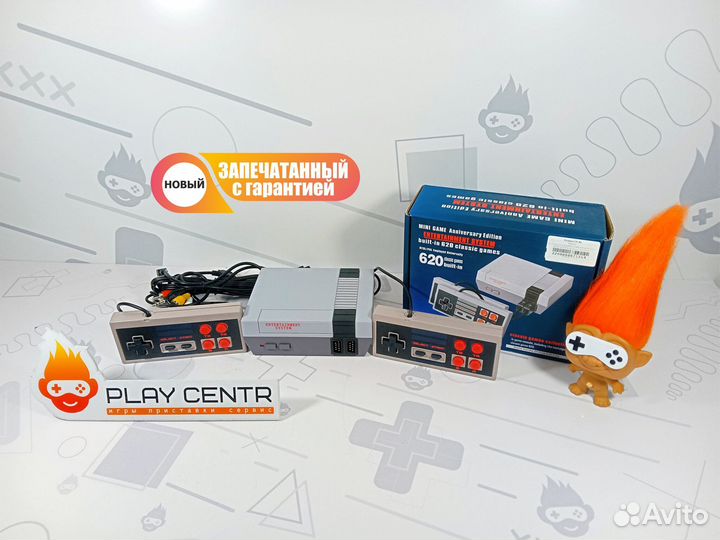 Игровая приставка mini game 620 игр 8-bit) новая