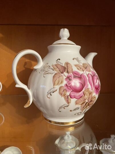 Чайник заварочный фарфоровый