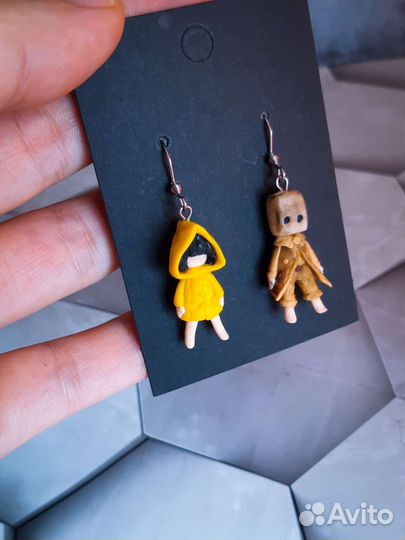 Серьги little nightmares