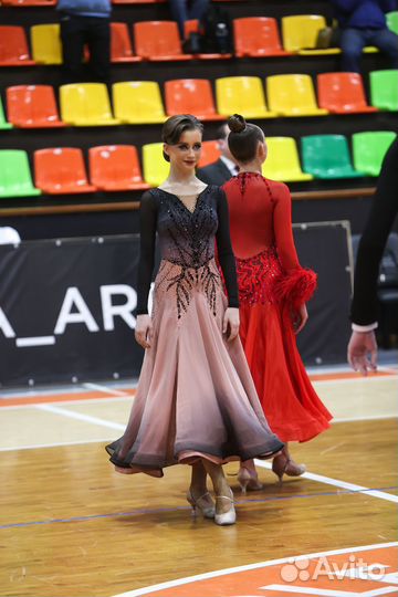 Платье Ю2 Молодежь для спортивно-бальных танцев