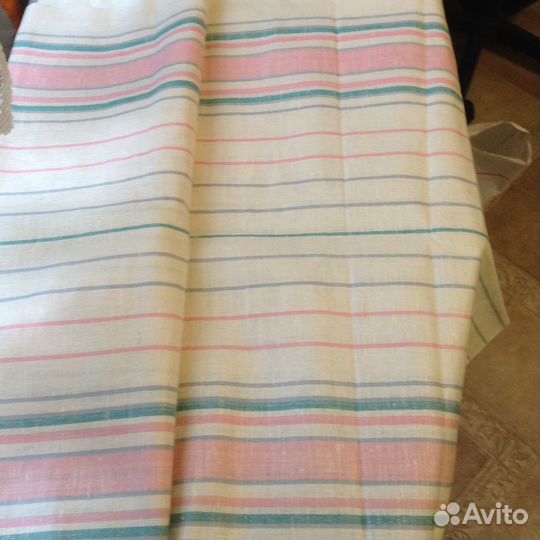 Ткань СССР для кухонных полотенец, лен