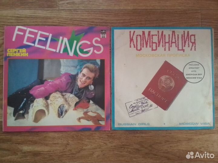Раритетный винил отечественных поп звёзд