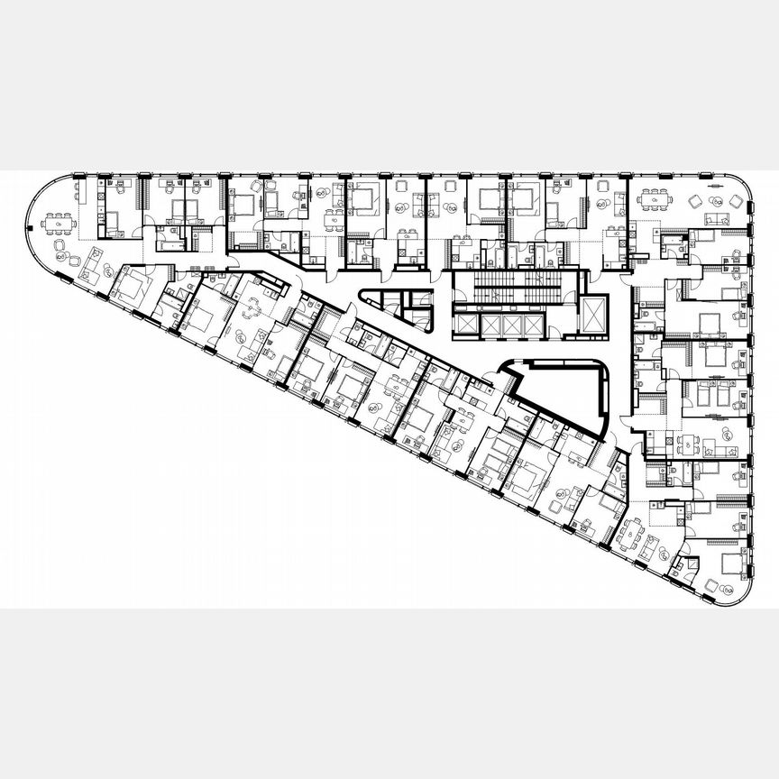 3-к. квартира, 64,2 м², 19/19 эт.
