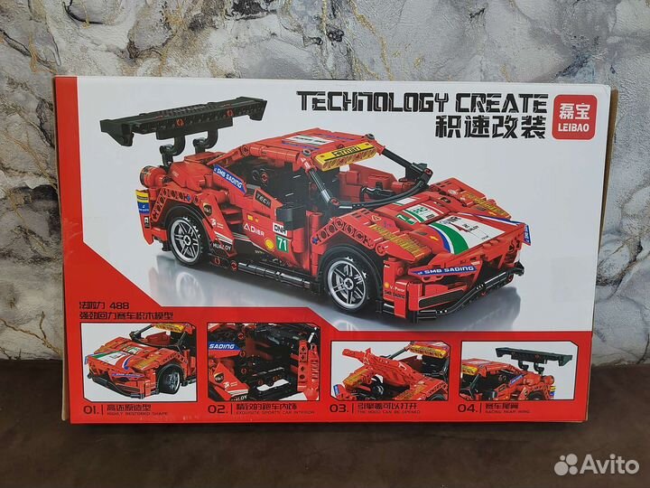 Лего машинка