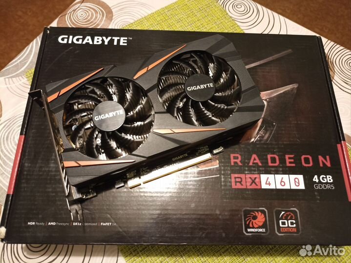 Видеокарта AMD Radeon RX 460 4GB