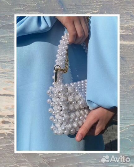 Сумка из бусин на заказ