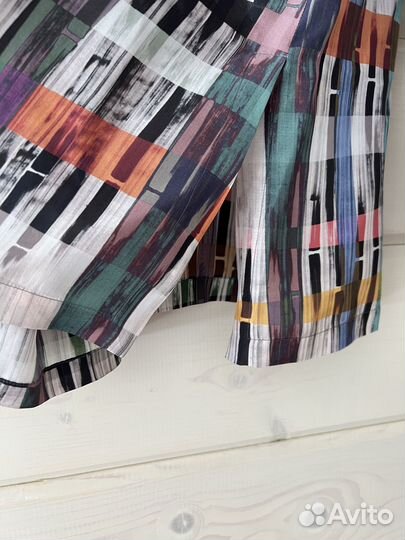 21 23 25 Блуза блузка рубашка Marina Rinaldi шелк