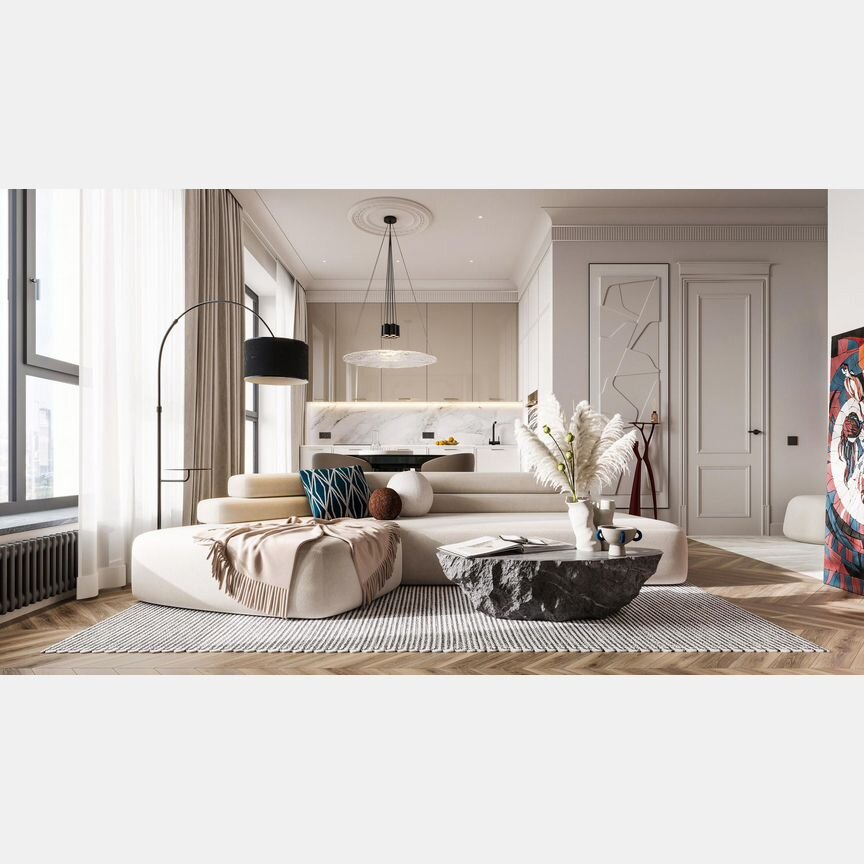 3-к. квартира, 81,5 м², 31/40 эт.