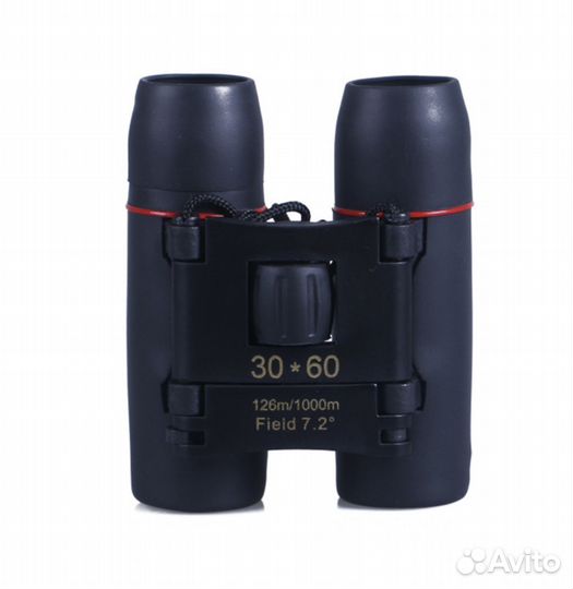 Компактный складной дневной бинокль 30Х легкий