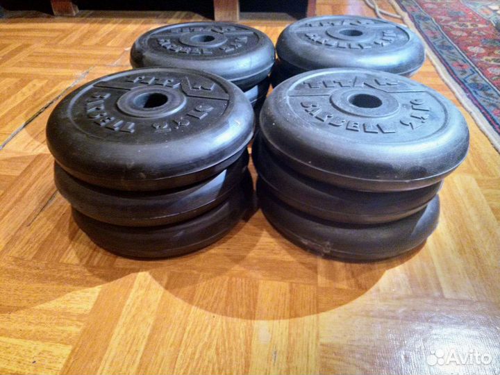 Блин спортивный titan 2,5кг 16шт