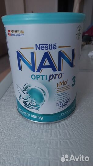 Смесь нан opti pro 3