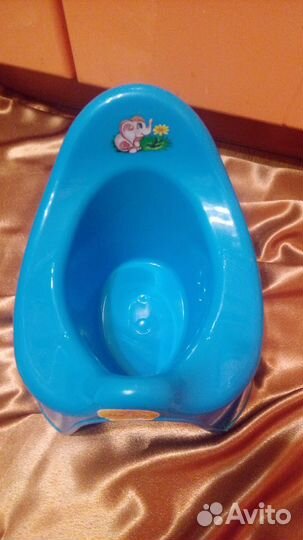 Горшок горка для купания накладка на унитаз