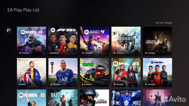 Подписка PS Plus EA Play 12 мес / UFC 5