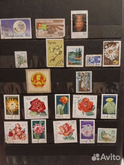 Почтовые марки Франции коллекция (часть 4)