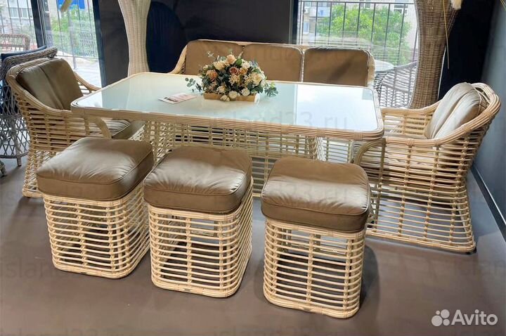 Плетеная мебель из экоротанга