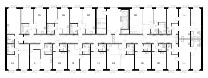 1-к. квартира, 32 м², 11/11 эт.