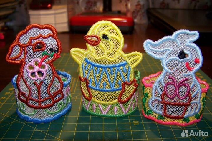 Машинная вышивка