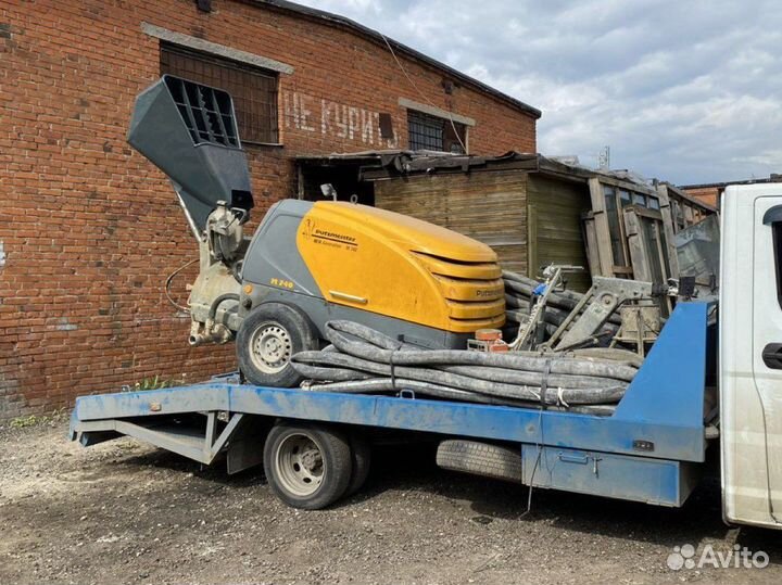 Аренда растворонасоса (пневмонагнетателя)