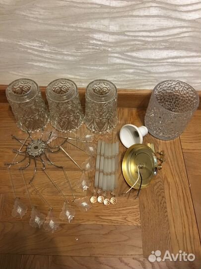 Подвески, плафоны, основание люстры, светильника