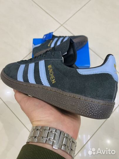 Кроссовки Adidas Munchen Blue мюнхен новые