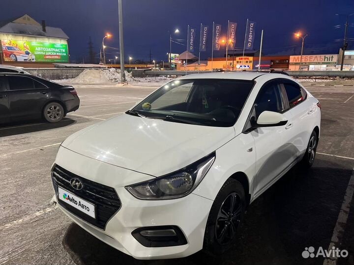 Hyundai Solaris 1.6 МТ, 2018, 116 000 км