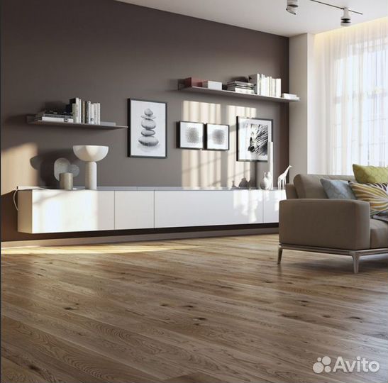 Паркетная доска Focus Floo OAK prestige khamsin